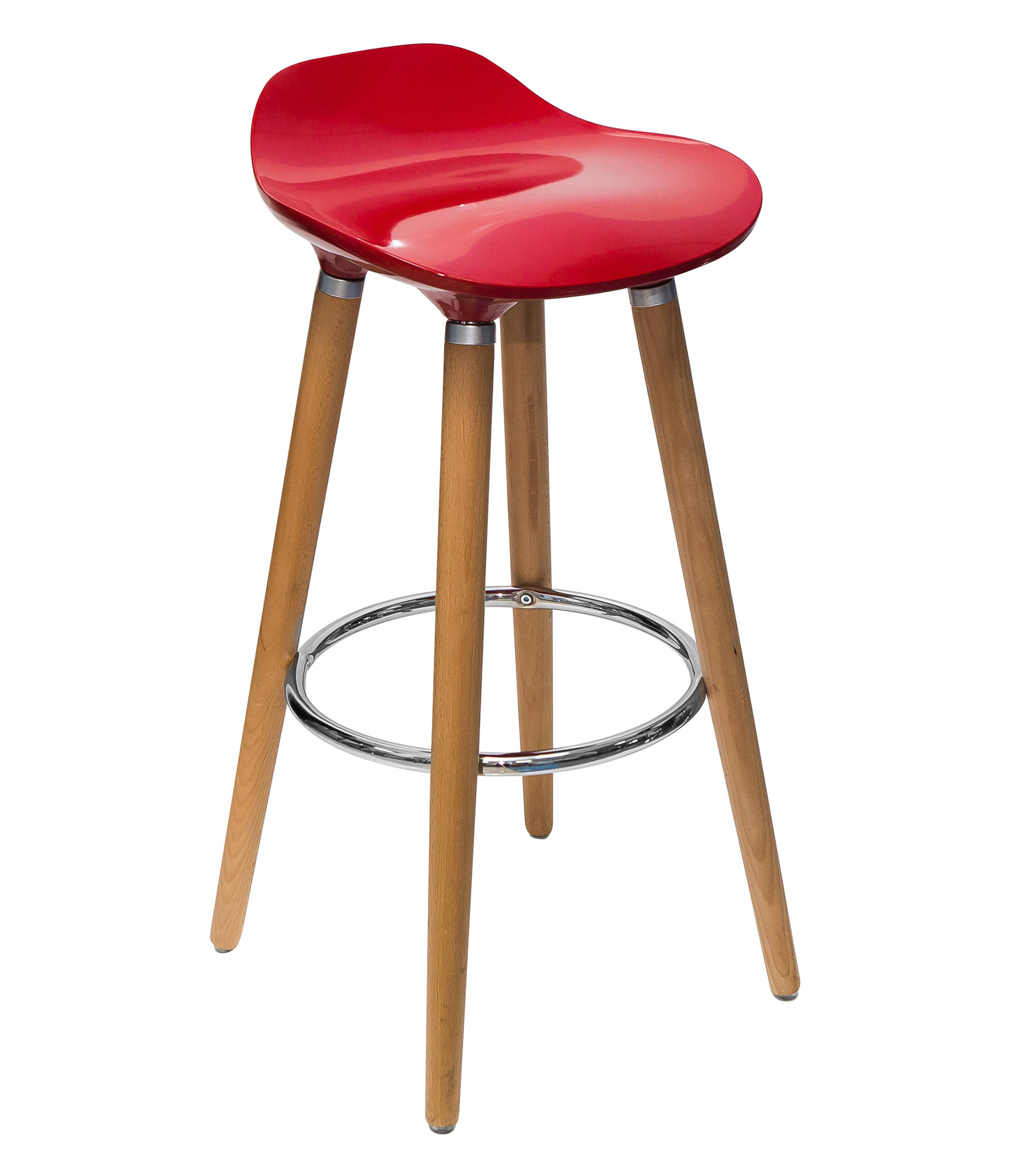 Барный стул Модерн красный