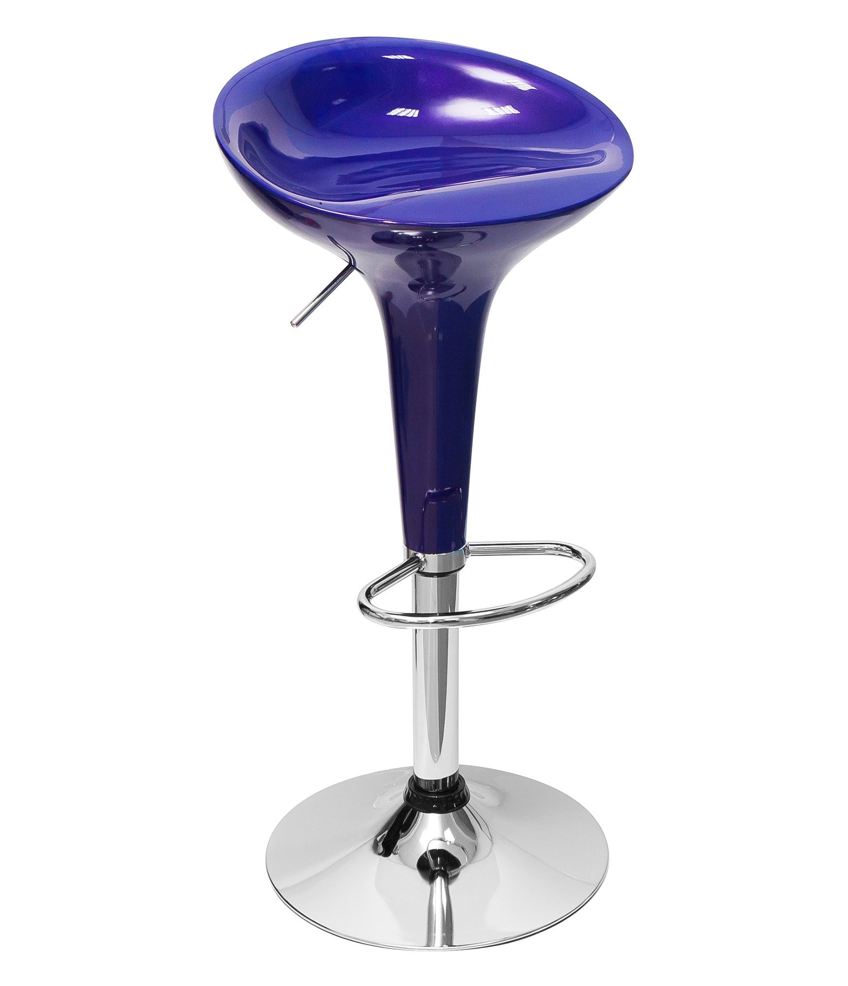 Барный стул Бомба фиолетовый