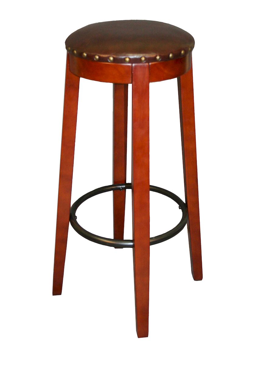 Барный стул LMZ-701Н коричневый глянец